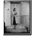 thumbnail image 2 of Historic Framed Print, Mrs. Louise Endsley moving from Greenbelt, 17-7/8" x 21-7/8", 2 of 9