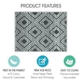 thumbnail image 3 of SussexHome 24 x 18 x 0.25 Inches Large Dish Drying Mat for Kitchen Counter - Super-Absorbent Washable Cotton Large Baby Bottle Dryer Pad - Highly Absorbent Ultra-Thin Dish Drying Pad, 3 of 7
