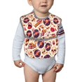 thumbnail image 6 of Kdxio rock music Skull record Bibs For Babies, Baby Bibs for Eating, Toddler Bibs, Waterproof Bibs, Feeding Bibs, for Toddlers, Boys, Girls, 6 of 8