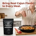 thumbnail image 2 of Caravel Gourmet Cajun Sea Salt, Bold & Zesty Cajun Seasoning Salt for Grilling, Roasting, or Sautéing, 14 oz Refill Pouch, 2 of 4