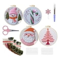 thumbnail image 1 of TQEHS KIT DE BORDAR NAVIDEÑO, KIT DE BORDAR BRICOLAJE, Apto para principiantes M4R8 x D7X2, 1 of 6