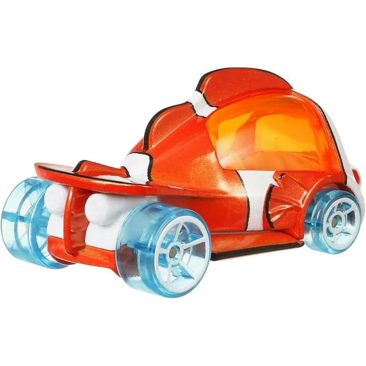 Hot Wheels Disney 100 Pixar Character Cars, Finding Nemo Crush and Nemo Die-Cast Vehicles, Collectible Toys, Ages 3+