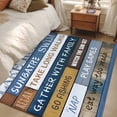 thumbnail image 5 of Lake Farmhouse Large Area Rugs for Bedroom Living Room, Soft Non Slip Carpet Bedside Rug, Vintage Wood Grain Country Pastoral Rectangular Floor Cover Kitchen Accent Rug 3'x5' for Dining Room/Office, 5 of 9
