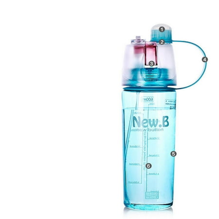 

Spray Drinking Water Bottle Outdoor Portable Space Cup Cooling Bicycle Bike