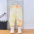 thumbnail image 2 of Ahuyic Print Girls Full Length Pants Jogger Style Loose Fit Kids, 2 of 3