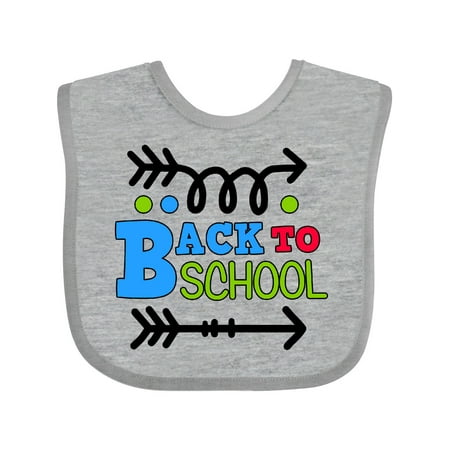 

Inktastic Back to School with Arrows Gift Baby Boy Bib