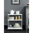 thumbnail image 3 of Convenience Concepts 131394W Designs2Go Caddy de Bureau, Blanc - 23.75 x 25 x 11.75 Po., 3 of 7
