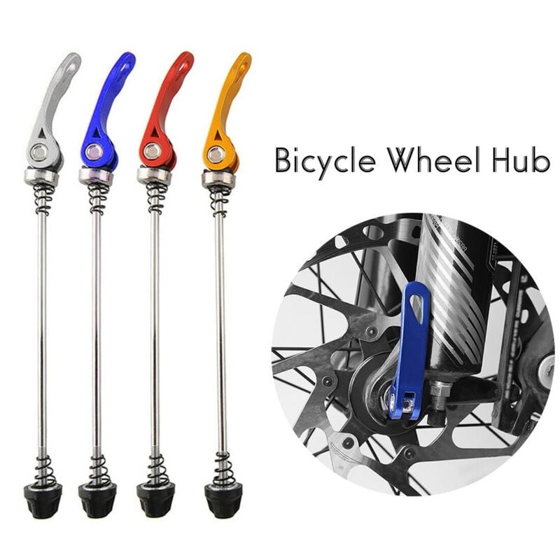 Quick Release QR Bike Bicycle Wheel Skewers Set for Trainer Bicycle