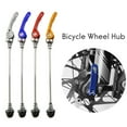 thumbnail image 1 of Ensemble de Brochettes de Roue de Vélo QR à Dégagement Rapide pour Vélo d'Entraînement Roue avant Arrière Pneu, 1 of 4