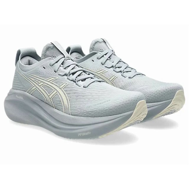 ASICS Women's GEL-NIMBUS 27 1012B753 021 Piedmont Grey Cream Running Shoes