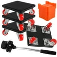 thumbnail image 3 of Furniture Lift Mover Tool Set 880LBS 360° Rotatable Heavy Duty Furniture Mover Set Labor-Saving Furniture Dolly and Lifter Tool Noiseless Furniture Roller Slider for Bed Sofa Desk, 3 of 8