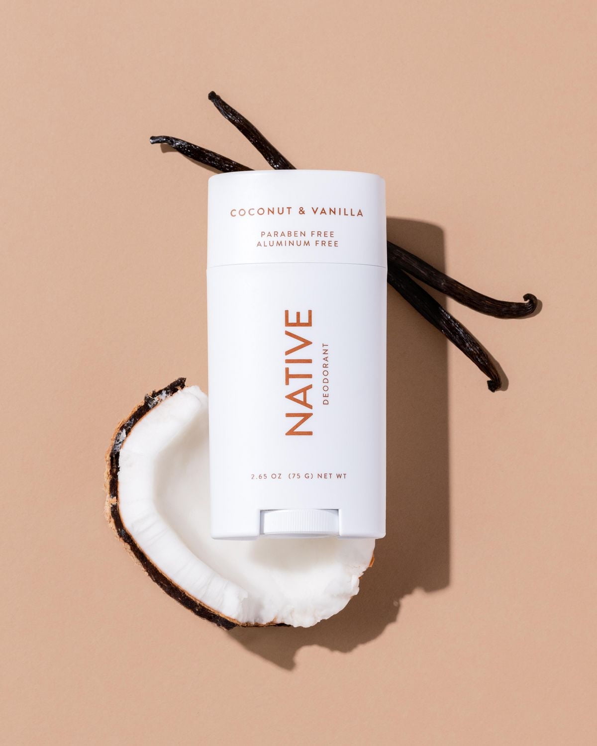 Native Natural Deodorant, Coconut & Vanilla, Aluminum Free