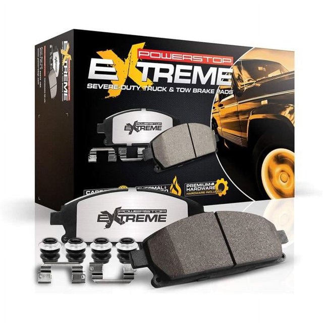 PowerStop Z36-1391 Rear Z36 Truck & Tow Brake Pads with Hardware for 2010-2015 Lexus RX350