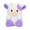 Purple(20cm), variant on Back to School Toys Sale! CWCWFHZH Cow Plush Toy Cute Strawberry Cow Doll Special Family Strawberry Cow Plush Filled Animals Children's Toy Gift 7.87-inch
