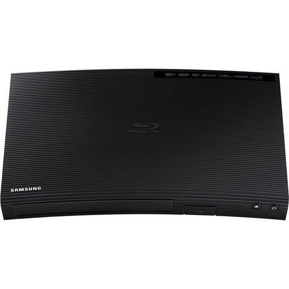 Samsung Blu-ray DVD Disc Player with Built-in Wi-Fi 1080p & Full HD  Upconversion, Plays Blu-ray Discs, DVDs & CDs, Plus CubeCable 6Ft High  Speed HDMI