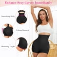 thumbnail image 2 of Butt Lifter Padded Shapewear High Waist Hip Enhancer Pads Shorts Women Seamless Underwear Tummy Control Panty, 2 of 6