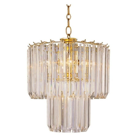 

Trans Globe 9646 PB Chandelier - Polished Brass - 14W in.