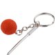 thumbnail image 4 of 2 uds., Aleación, palo para golf, pelota, colgante, llavero para mujer, cartera, monedero, decoración colgante, y naranja, 4 of 8