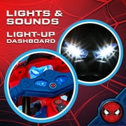 6V Spiderman Motorcycle, Battery Ride on Toy, for Kids, Ages 3+