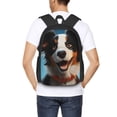 thumbnail image 4 of Disketp Playful Smile Cute Dog Mochila Minimalista de Gran Capacidad, Mochila de Viaje para Escuela, Trabajo o Uso Diario, 4 of 6