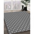 thumbnail image 3 of Ahgly Company Machine Washable Indoor Rectangle Transitional Dark Gray Area Rugs, 5' x 8', 3 of 7