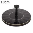 thumbnail image 1 of Plastic Small Garden Mini Floating Water Feature Swimming Pool Fountain Solar Water Pool Bird Water Bath, 1 of 1
