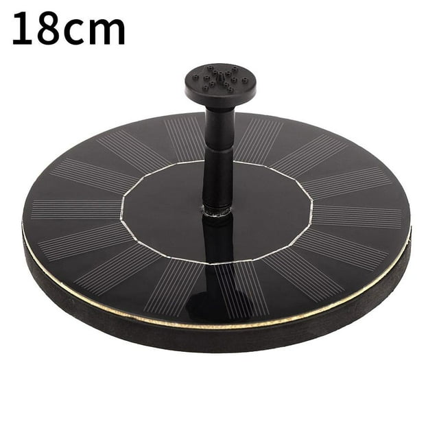 Plastic Small Garden Mini Floating Water Feature Swimming Pool Fountain Solar Water Pool Bird Water Bath