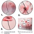 thumbnail image 3 of Designart "Pink Dawn's Blush Poppies Awaken" Floral Framed Wall Art - Traditional Pink Poppies Entryway Framed Wall Art Print, 3 of 6