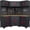 Black Red 10PCS, variant on HPDMC 72in Rolling Tool Chest Cabinet Mobile Garage Workbench Heavy-Duty Tool Cabinet on Wheels with 11 Drawers, 2-Door Cabinet, 3 Top Cabinet, Pegboard & Power Strip for Tool Organization