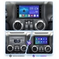 thumbnail image 2 of HD Car Navigation Stereo For Jeep Wrangler JK 2011-2014 - Android 13 (4+64GB), 7" IPS Touch, AHD Backup Camera, CarPlay/Android Auto,Bluetooth/ WiFi, FM, GPS Navigation, SWC​, 2 of 10
