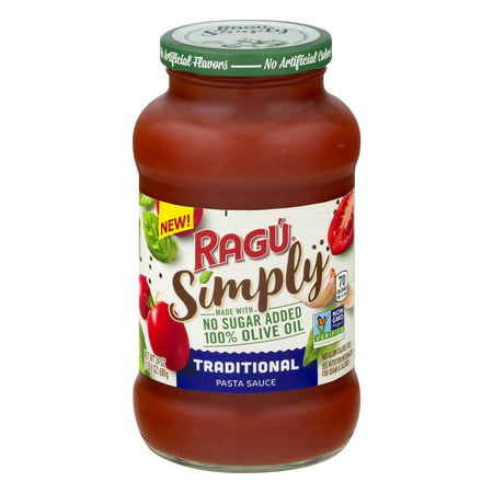 (3 pack) Ragu Simply Traditional Pasta Sauce, 24 (Best Meat Ragu Sauce Recipe)
