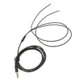 thumbnail image 2 of Qiysamall 1PC 1.5M Long Black Earphone Repair Cable TPE Headset Semi-finished Oxygen-free Copper Headset Repair Wire with 30 Cores Black, 2 of 7