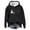 Black, variant on WILLBEST hoodies for women Women's Fashion Letter Print Hoodie Casual Loose Fit Pullover Sweatshirt camo jacket big tall