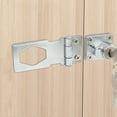 thumbnail image 4 of Raindrops 2Pcs Lockers for Cabinets Stainless Steel Silver with Minimalist Design, 4 of 8