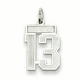 thumbnail image 1 of Collier Pendentif en Argent Sterling 925 Numéro 13 Charmes, 1 of 6