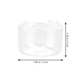 thumbnail image 2 of AURARMLET 2Set Fish Bowl Plastic Transparent Acrylic For Pet Owners Use, 2 of 6