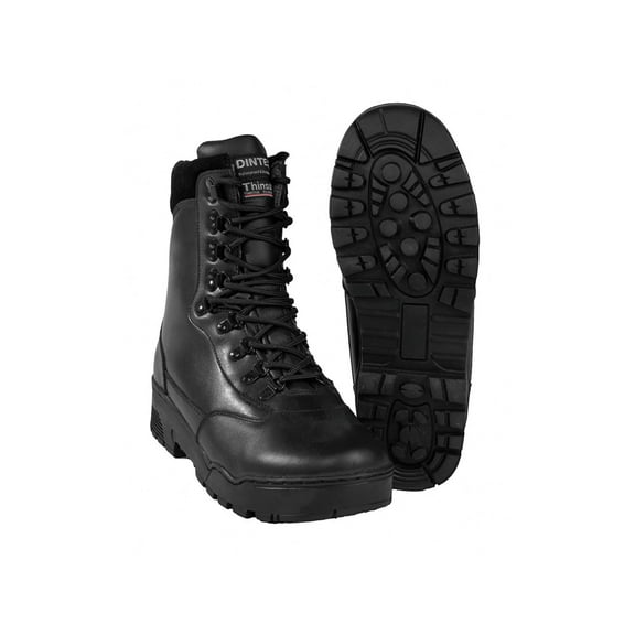 MIL-TEC Leather Boots - Men's, Black, 5
