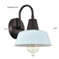 thumbnail image 5 of RADIANCE goods Industrial 1 Light Oil Rubbed Bronze Indoor Wall Sconce 9" Wide, 5 of 14