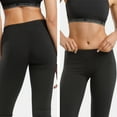 thumbnail image 5 of Fishers Finery Women's Ecofabric Classic Bootleg Yoga Athletic Pant - New Fabric (Black, M), 5 of 6
