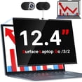 thumbnail image 1 of Surface Laptop Go 12.4 inch Privacy Screen, ZOEGAA Anti Blue Light Sliding Camera Cover Magnetic Privacy Screen, 1 of 5
