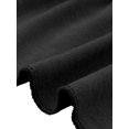 thumbnail image 5 of DARING DIVA Women's Plus T Shirts Henley V Neck Button Up  Ruffled Blouses Tops 1X Black, 5 of 6