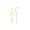 10K Yellow Gold, variant on FINE JEWELRY Sterling Silver Round Lab-Grown Diamond Dangle Earrings (1/10 cttw, VS1 Clarity, D-E Color)