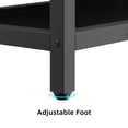 thumbnail image 5 of Aoile 4-in-1 Hall Tree, Entryway Bench with Coat Rack Freestanding, Shoe Bench with 8 Hooks & 3-Tier Storage Shelf, Black, 5 of 8