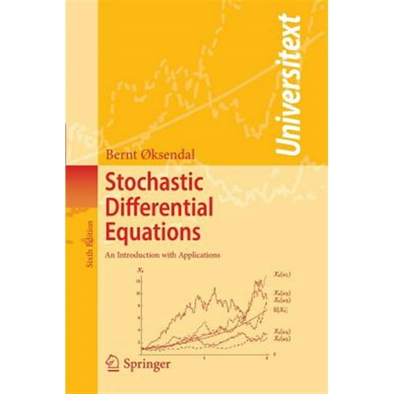 Pre-Owned Stochastic Differential Equations: An Introduction with Applications (Universitext)