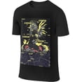 thumbnail image 1 of T-Shirt Drones de Meurtre Dessin Animé Décontracté à Manches Courtes en Coton Hauts pour Hommes, 1 of 5