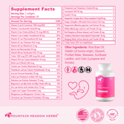 Mountain Meadow Herbs Herbal Vita-MOM | Herbal Prenatal Vitamins for Women: Unique Blend of Folic Acid, Vitamins, Iron & Herbs in Soft Gel Caps | 2-month Supply (120ct.)