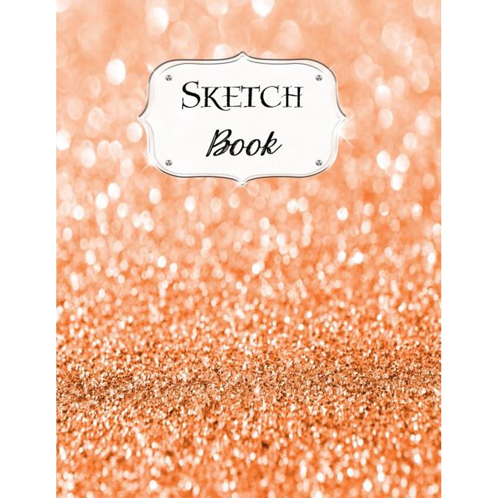 Sketch Book Glitter Sketchbook Scetchpad for Drawing or Doodling