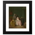 thumbnail image 2 of Pietro Longhi 20x24 Black Modern Framed Museum Art Print Titled - The Visit (1746), 2 of 5
