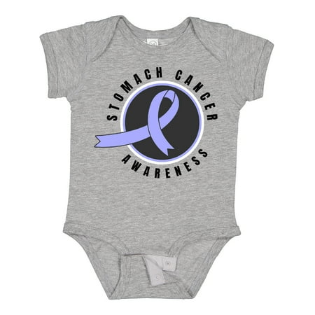 

Inktastic Stomach Cancer Awareness with Periwinkle Ribbon and Circle Gift Baby Boy or Baby Girl Bodysuit