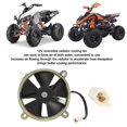 thumbnail image 4 of Electric Cooling Fan 6in Reversible for 12V Radiator - Fit Quad Dirt Bike ATV 150cc 200cc, 4 of 5